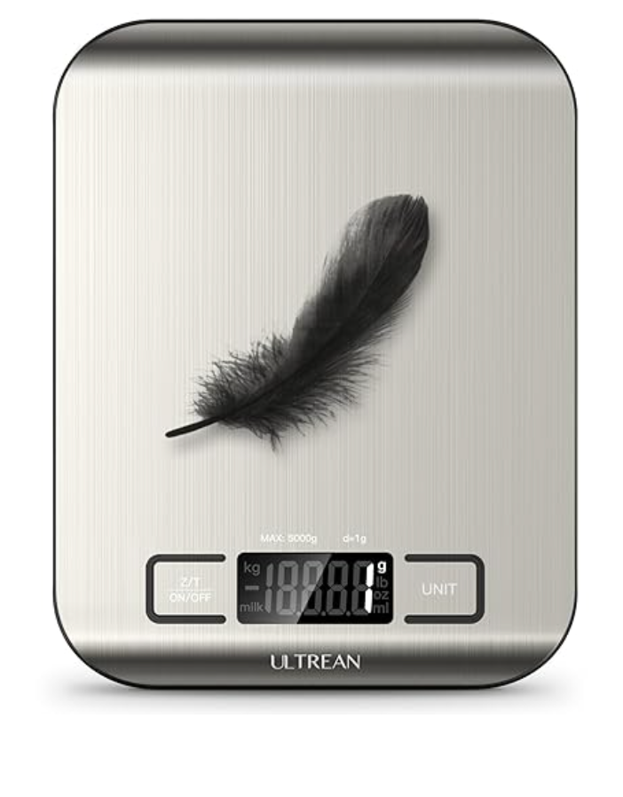 Digital Food Scale with LCD Display